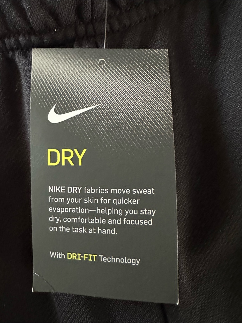 Nike Dri-FIT Boys Slim Fit Performance Training Pants Black ***Size Medium*** - Picture 4 of 9